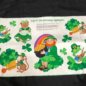 Cranston Print Works St. Patrick’s Day Appliqués
